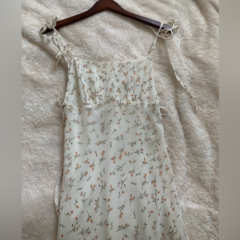 Floral mini dress